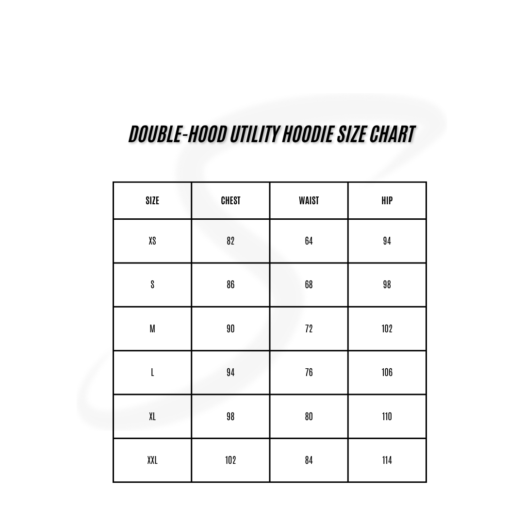 Double-Hood Utility Hoodie