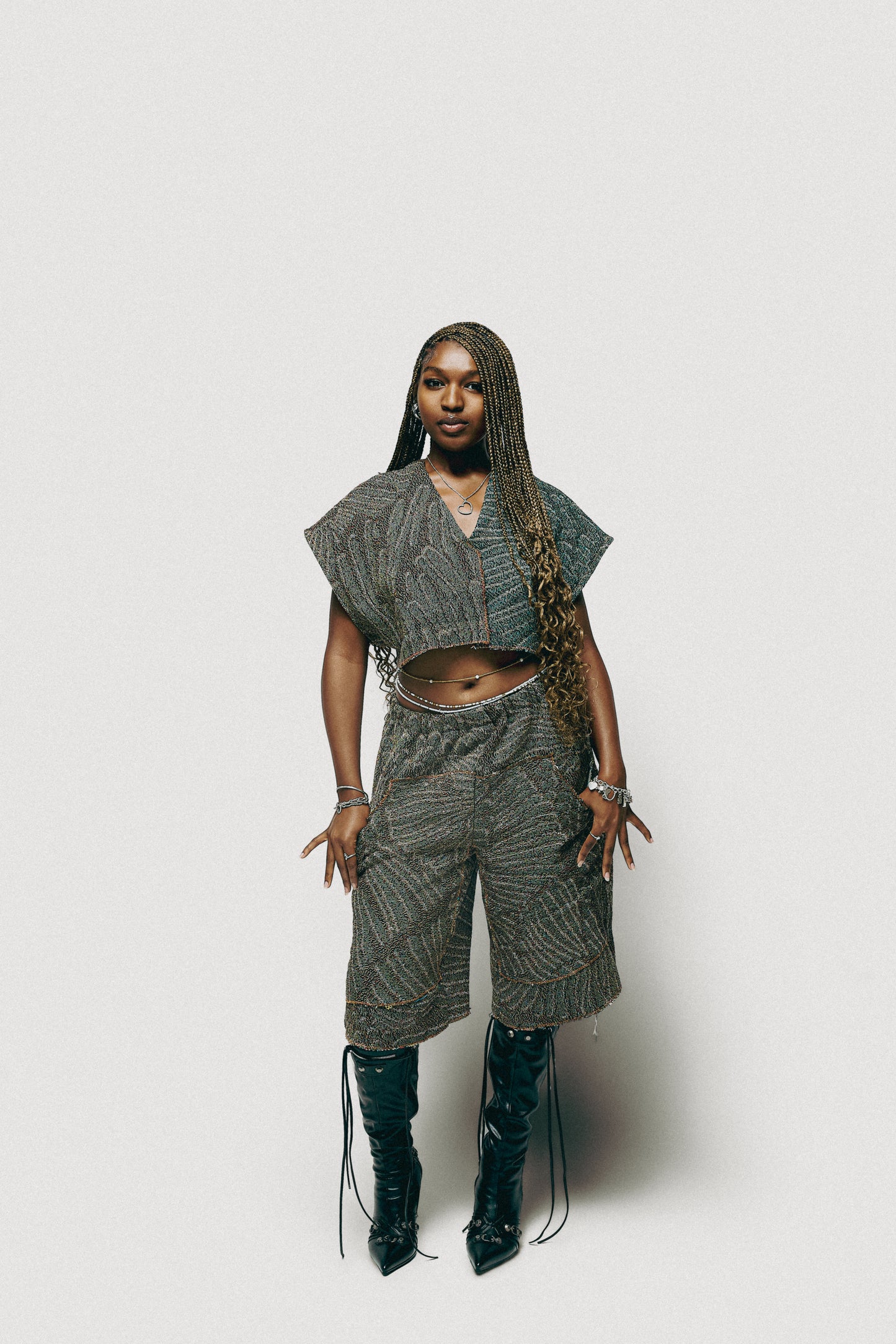 Double-Knee Utility Shorts