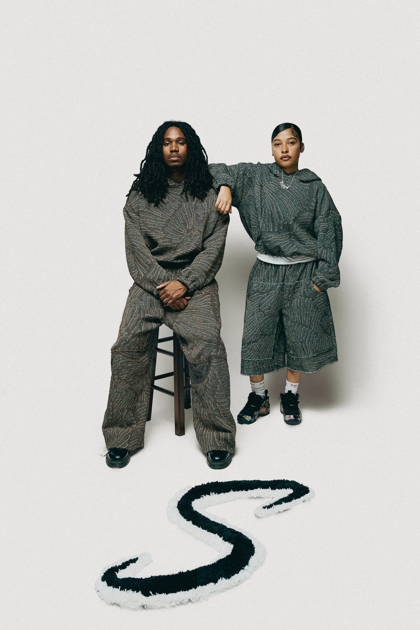 Double-Hood Utility Hoodie