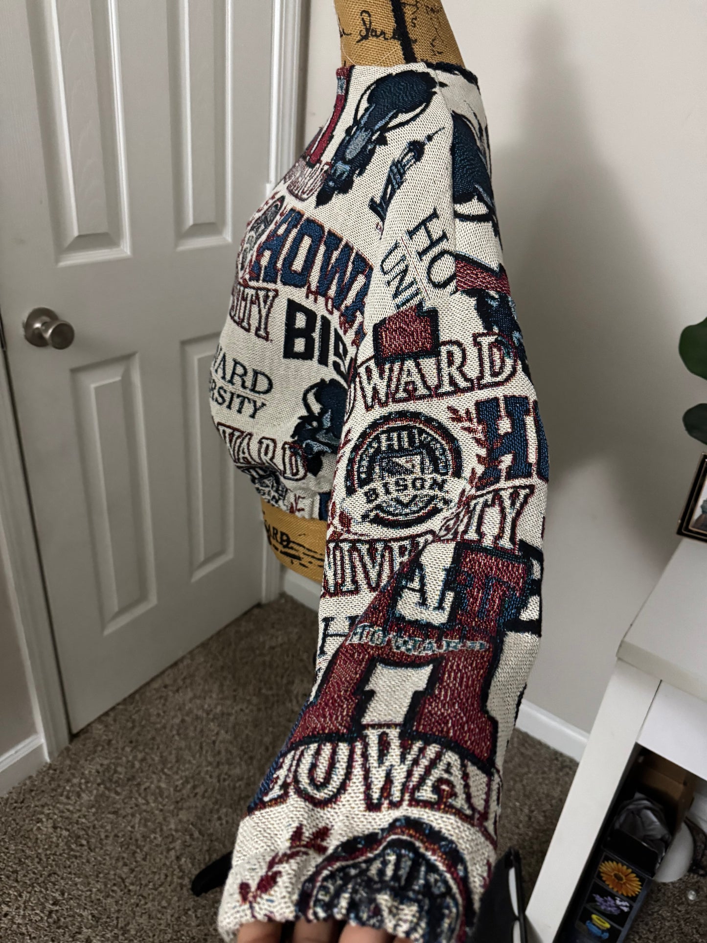 Custom Howard University Crewneck